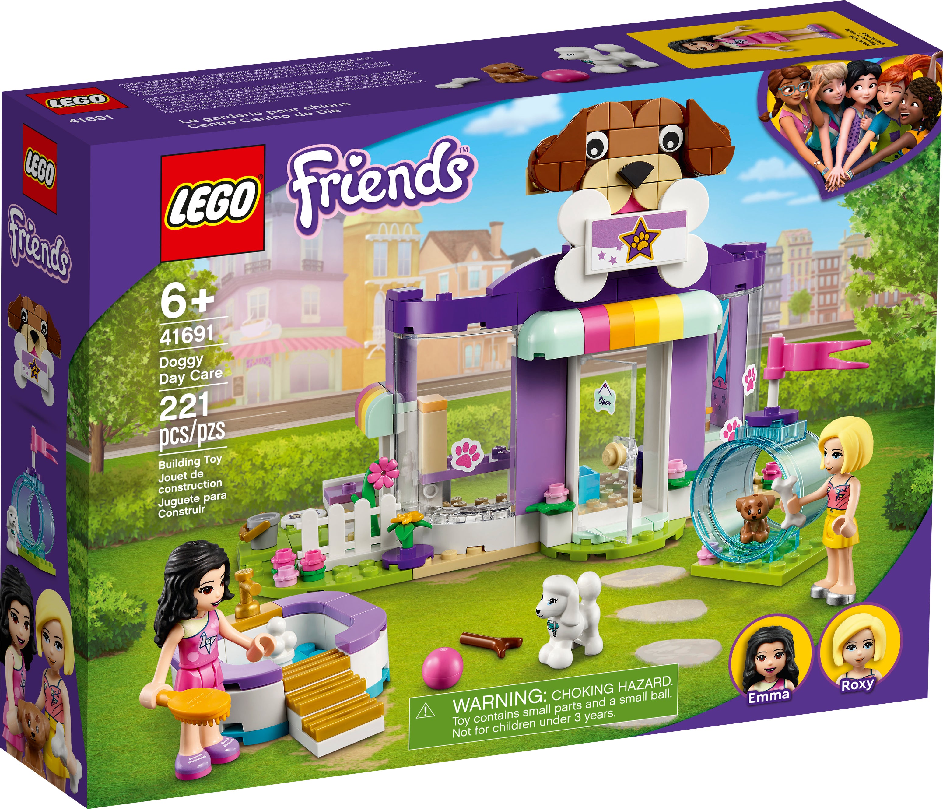 Details about   Lego 41691 Friends Doggy Day Care Building Kit New with Sealed Box 